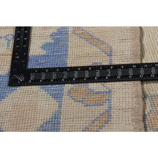 Vintage Modern Turkish Oushak Rug - 10'00 X 14'07 For Sale In Dallas - Image 6 of 9