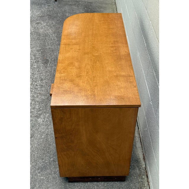 Mid-Century Modern 1930s Eliel Saarinen Designed Desk by Johnson Furniture Co For Sale - Image 3 of 12