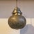 Intricate and beautiful vintage hand cut Moroccan brass work globe shaped lantern with lid cap. Includes 3' brass chain...