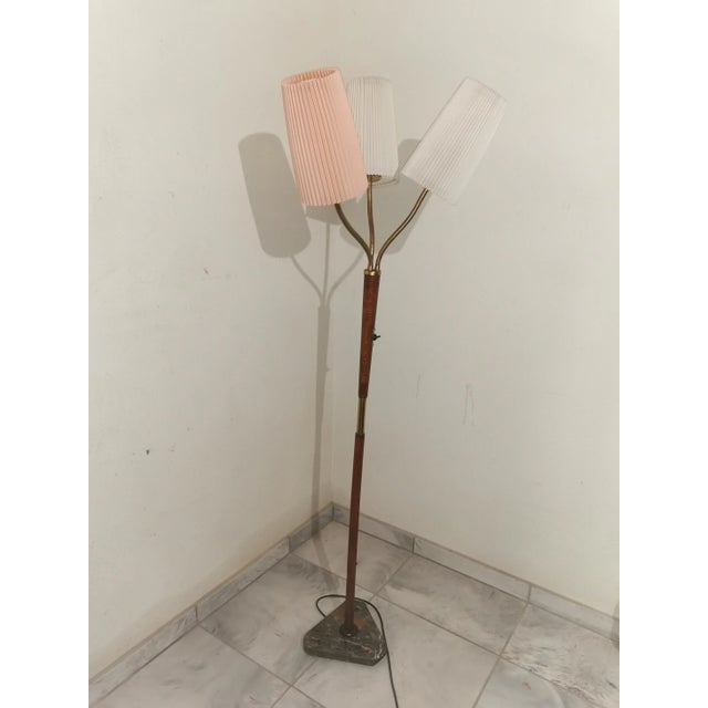 Mid-Century Modern Mid-Century Floor Lamp, GDR, 1960s For Sale - Image 3 of 10