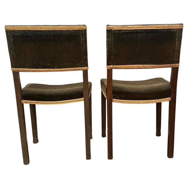 1930s 1937 George VI Coronation Chairs - A Pair For Sale - Image 5 of 7