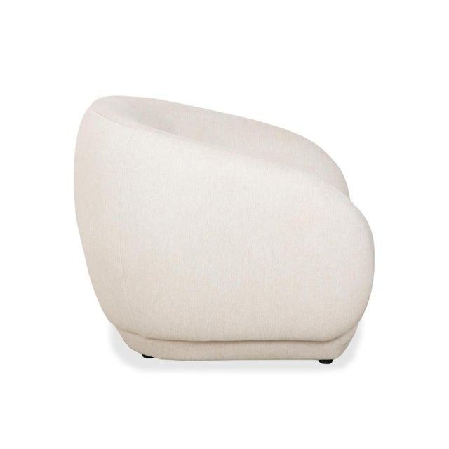 Bolzano Fabric 3-Seater Sofa, Armchair and Ottoman in Cream Leather from BoConcept, Set of 3 For Sale - Image 18 of 18