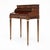 French Louis XVI Mahogany and Gilt Brass Bureau À Cylindre, Circa 1880 For Sale - Image 4 of 9
