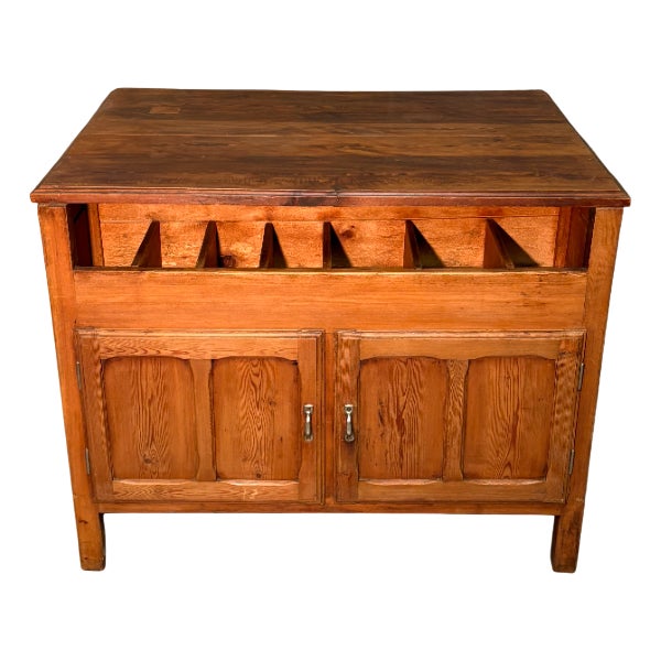 Double Larch Sideboard, 1900s For Sale