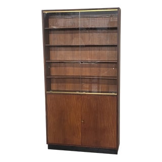 Teak Display Bookcase, 1960s For Sale