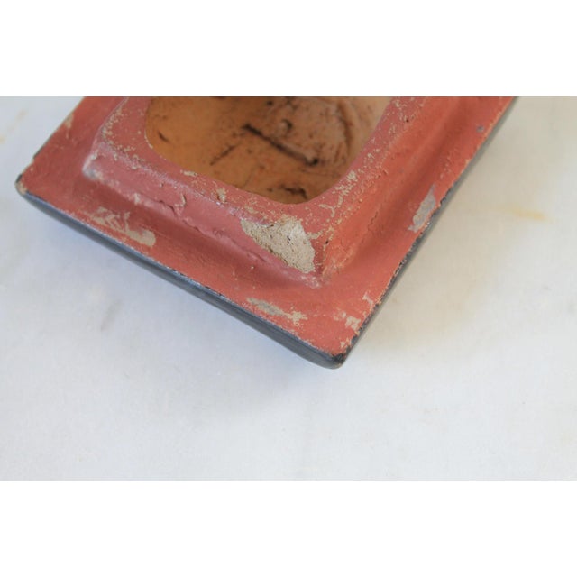 Vintage Traditional Folk Art Mexican Tonalá Pottery Trinket Box For Sale - Image 9 of 12