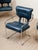 Cerulean Mid 20th Century Tucroma Armchair Attributed to Guido Faleschini for Mariani For Sale - Image 8 of 11