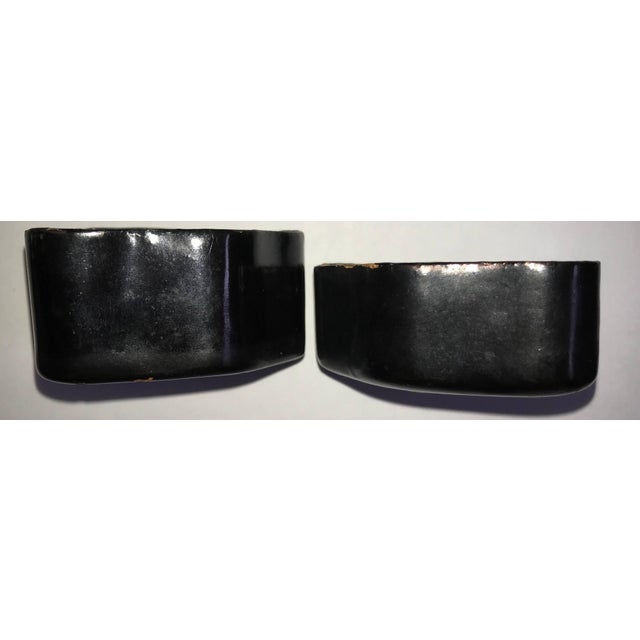 Shabby Chic Early 20th Century Black Lacquer Asian Snuff Box For Sale - Image 3 of 7