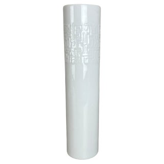 Abstract Porcelain Vase by Cuno Fischer for Rosenthal, Germany, 1980s For Sale