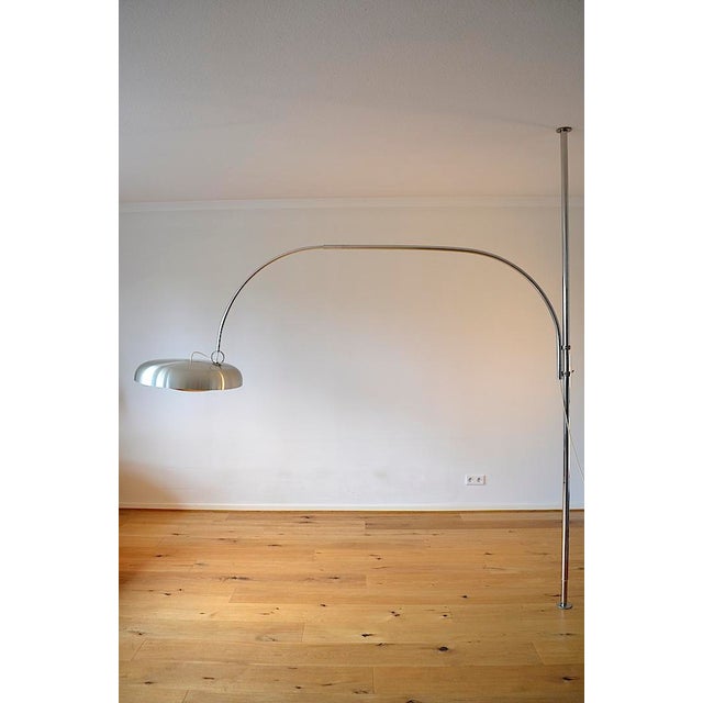 Italian Arc Clamp Lamp by Pirro Cuniberti for Sirrah Imola, 1970s For Sale - Image 12 of 18