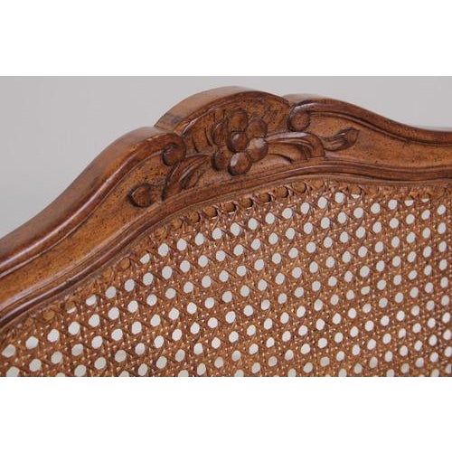 Set of 10 Auffray & Co French Style Cane Back Dining Chairs For Sale - Image 12 of 15