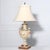 Traditional Venetian Carved Polychrome & Giltwood Tasseled Urn Lamp For Sale - Image 3 of 10