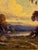 Sky Blue Alexis Matthew Podchernikoff "Picnic by the Pond" Santa Barbara Sunset - Monumental 1920s Oil Painting For Sale - Image 8 of 13