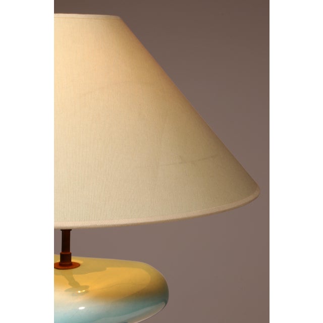 France Pebble Table Lamp by François Chatain, 1980s For Sale - Image 6 of 15