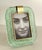 Italian Murano Twist Glass Picture Frame in Green, 1990s For Sale - Image 9 of 11