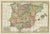 Map of Spain and Portugal, 1780 For Sale