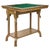 Vintage Wood Game Table with Inlaid Design, Italy, Early 20th Century For Sale - Image 9 of 9