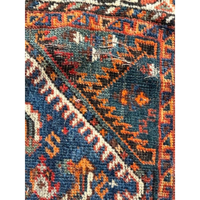 Antique Tribal Shiraz Rug, 1920s For Sale - Image 11 of 18