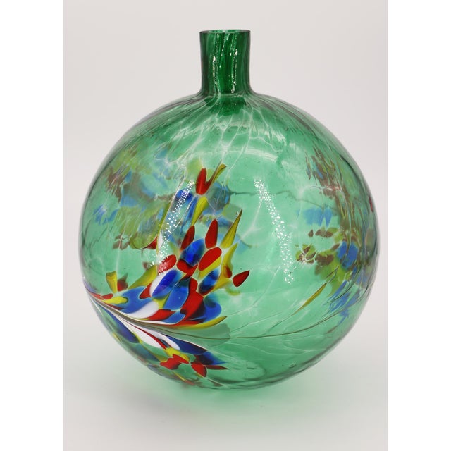 1960s 1960s Murano, Italy, Blow-Glass Lampshade For Sale - Image 5 of 14