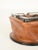 Black Curved Leather and Crystal Ashtray by Jacques Adnet, Italy, 1950s For Sale - Image 8 of 12