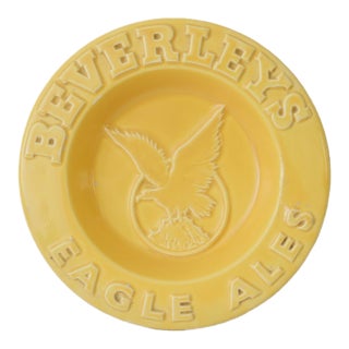 Beverly’s Eagle Ale Embossed Advertising Dish For Sale