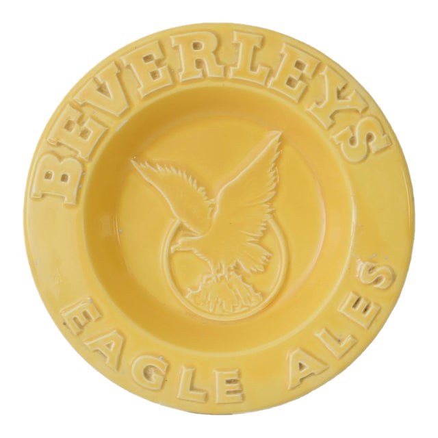 Beverly’s Eagle Ale Embossed Advertising Dish For Sale