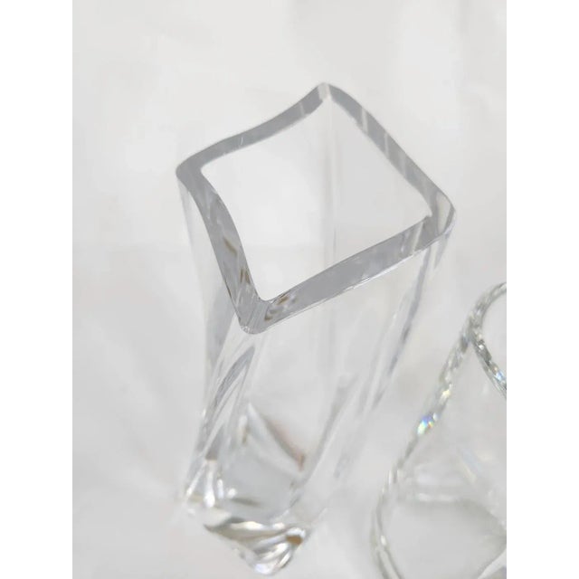 White 1960s Kosta Boda Signed & Numbered by the Artists Vases - Set of 3 For Sale - Image 8 of 13