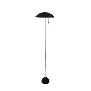Vintage Memphis Style Saucer Floor Lamp For Sale
