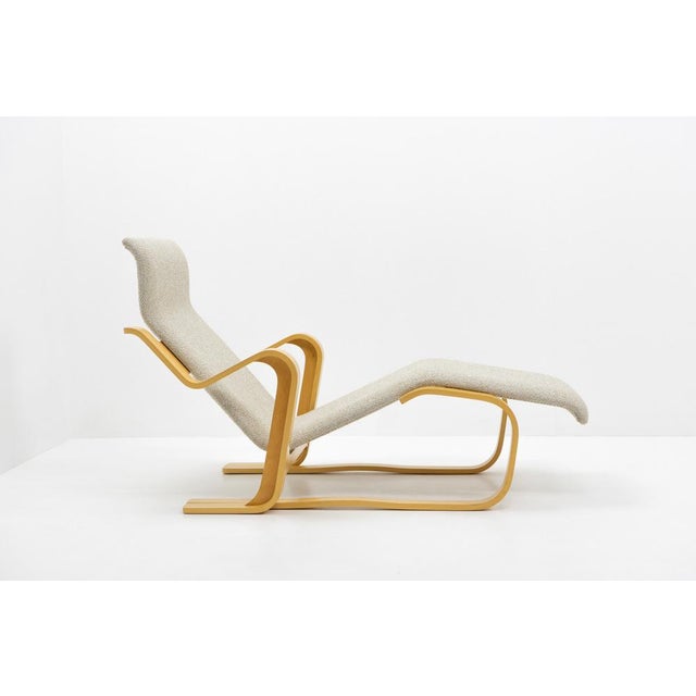 The Isokon Chaise Longue was originally created by Marcel Breuer during the late 1930s from his refuge in England, for the...
