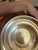 Vintage Silver Plated Copper Pedestal Bowl For Sale - Image 4 of 5