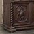 19th Century French Carved Oak Hunt Bookcase With Barley Twist Columns For Sale - Image 9 of 18