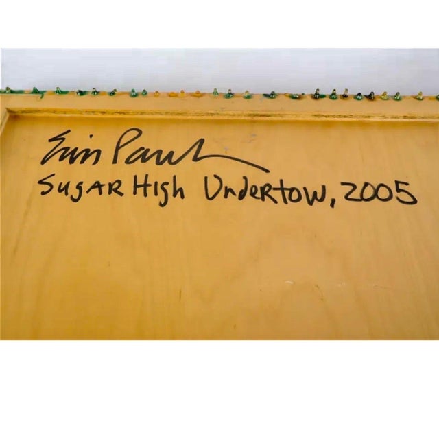 Erin Parish, Erin Parish Minimalist Abstract Resin and Oil Painting on Panel Woman Artist, 2005 For Sale - Image 9 of 9