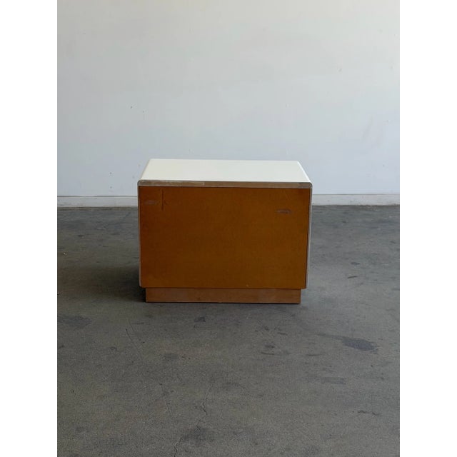 1970s Post Modern Rougier Nightstand, Attributed For Sale - Image 16 of 16