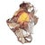 Wood Multi Purple Pendant Lamp in Bio Material with Natural Dyes by Thibault Philip For Sale - Image 7 of 7