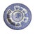 1990s Spode Festival Blue Turkey Dinner Plates England Thanksgiving - Set of 8 For Sale - Image 6 of 9