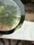 Antique Beveled Decanter | Prism Glass & Brass (Missing Top) For Sale - Image 4 of 8
