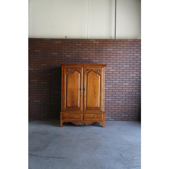 Ethan allen tv on sale armoire