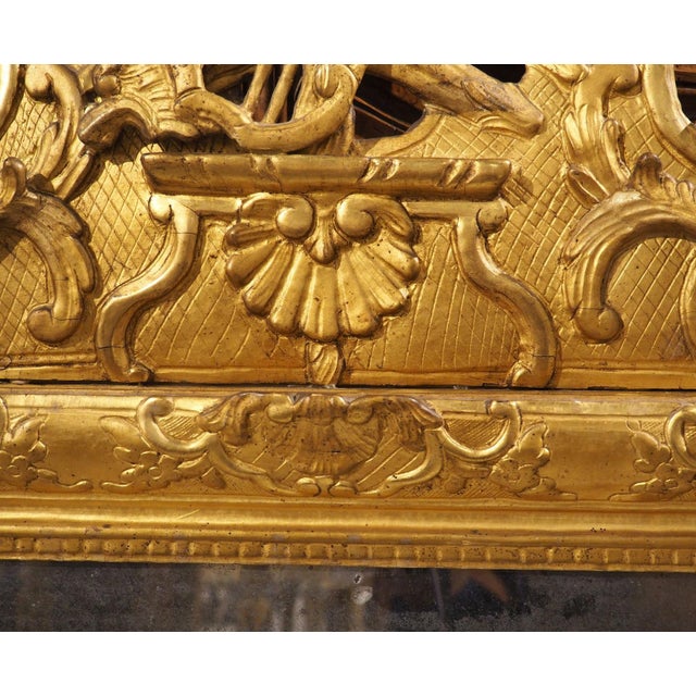 Period French Regence Giltwood Mirror, Circa 1720 For Sale - Image 11 of 18