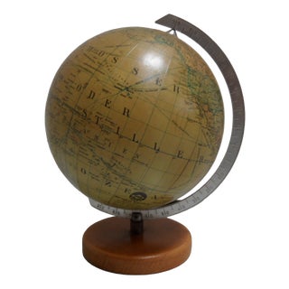 Vintage Table Globe, 1950s For Sale