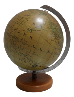 Vintage Table Globe, 1950s
