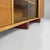 Mid-Century Modern Italian Sideboard in Wood, Glass, and Burgundy Leather, 1960s For Sale - Image 16 of 18