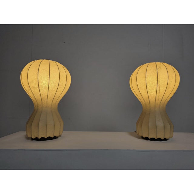 Flos Vintage Gatto Piccolo Table Lamps by Achille & Pier Giacomo Castiglioni for Flos, Set of 2 For Sale - Image 4 of 9