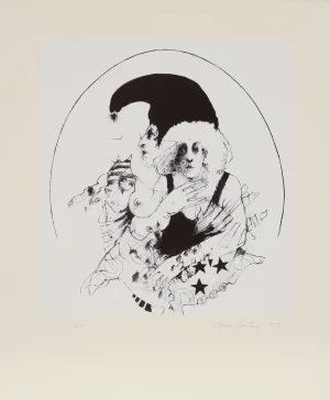 Ramon Santiago Serigraph - Memories