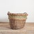 Antique French Champagne Grape Harvest Log Basket, 1920s For Sale - Image 4 of 8