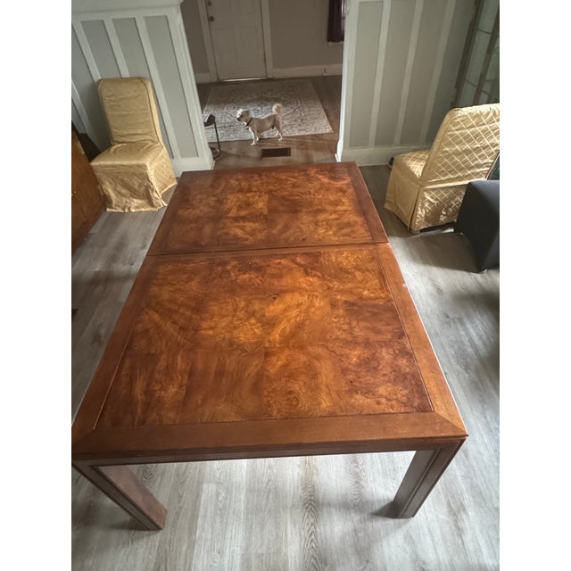 1960s Henredon Campaign Style Dining Room Set For Sale - Image 13 of 15