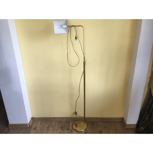 Vintage Brass Floor Lamp, 1970s For Sale - Image 3 of 11