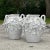 Alabaster Vintage Italian Grape Vine Glazed Ceramic Urns - a Pair For Sale - Image 8 of 8