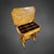 Wood Vintage Biedermeier Style Lyre-Shaped Table, 1920 For Sale - Image 7 of 9