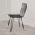 A contemporary chair in powder-coated metal, crafted in an industrial style as an open wire frame with a minimalist...
