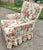 Mid 20th Century English Country Skirted Floral Accent Chair For Sale - Image 6 of 10